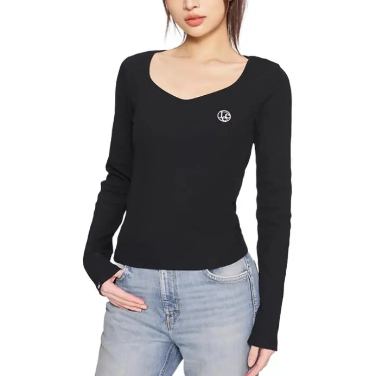 Lee T Shirts Women's Black-1