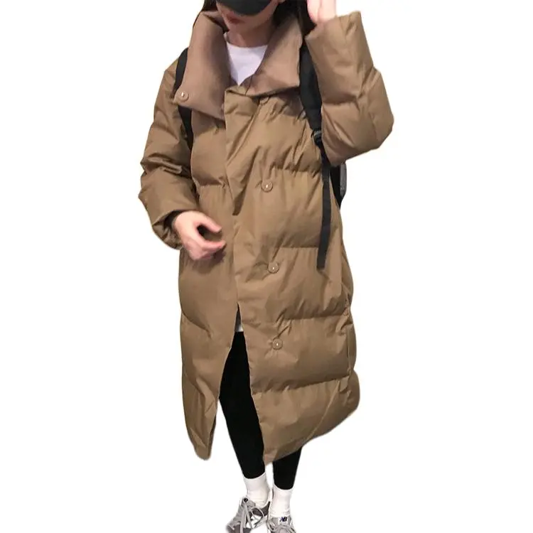 XINBANGBANG Puffer Jacket Women's Coffee-1