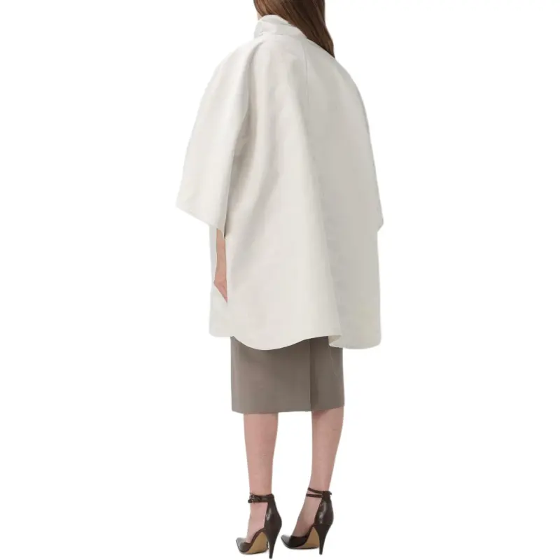 MaxMara Monogrammed Button Up Coat-3