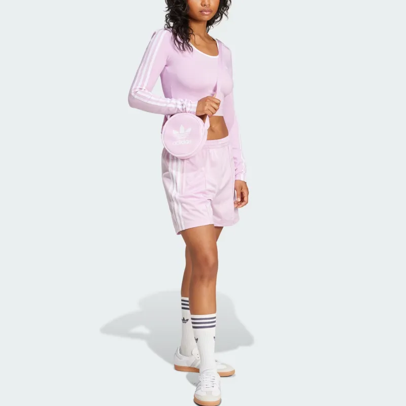 Adidas Women's Firebird Shorts Light Orchid-3
