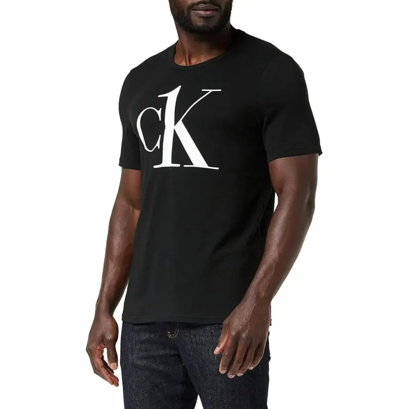 CALVIN KLEIN SS22 T Shirt Men's Black-3