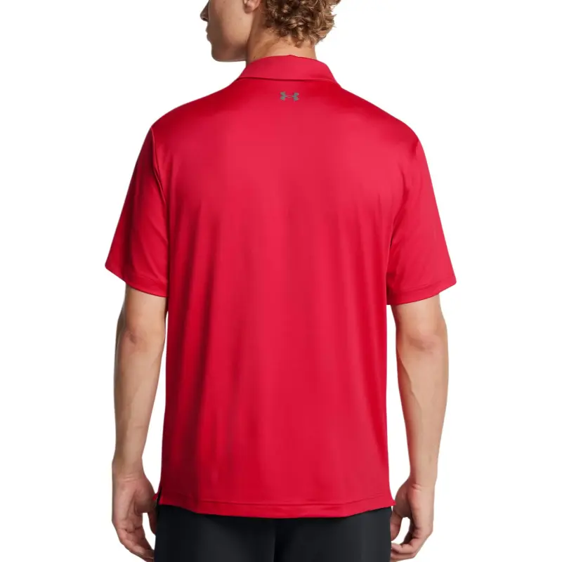 Under Armour Collegiate FW24 Polo Shirt Men's Red-3
