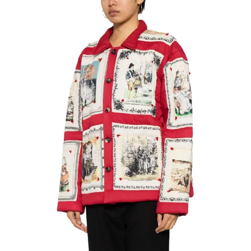 BODE Storytime Quilted Shirt Jacket-3