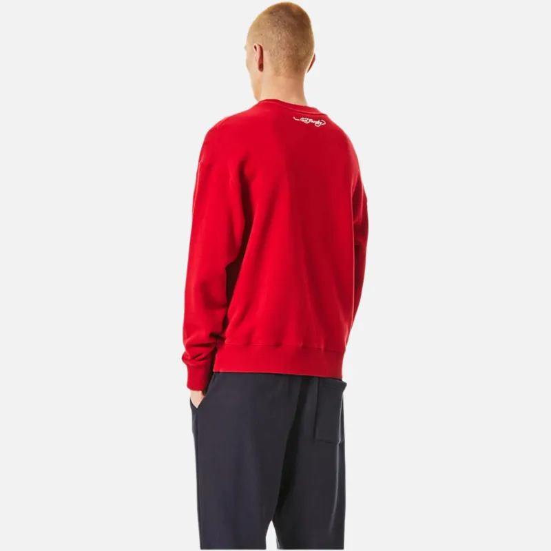 Ed Hardy Classic Classic Series Sweatshirt Men's China Red-1