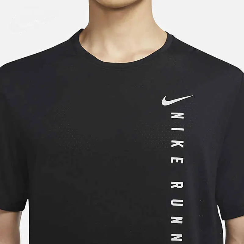 Nike T Shirts Men Black-2