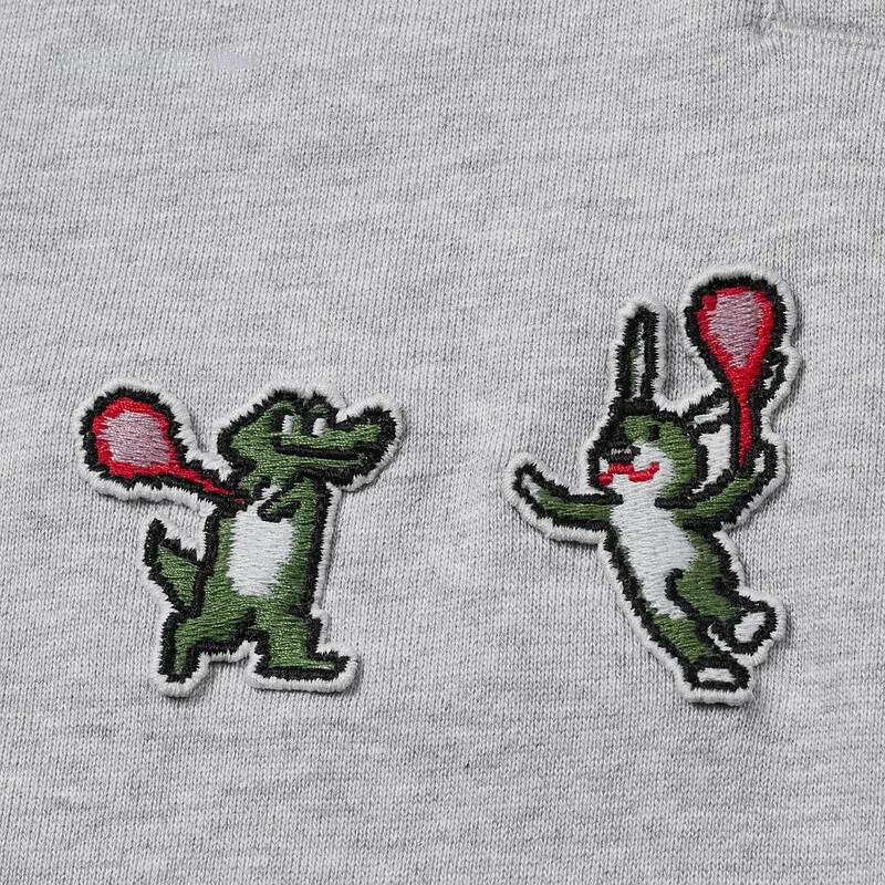LACOSTE Knitted Sweatpants Men Gray-4