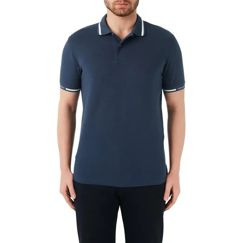 EMPORIO ARMANI Polo Shirt Men's Indigo-2