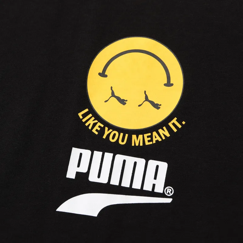 PUMA T Shirts Unisex Black-3