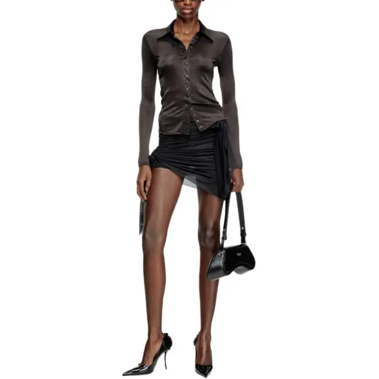 DIESEL C Elaia Satin Shirt-3
