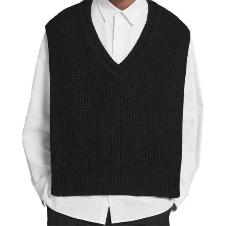 COS Vests Men Black-2