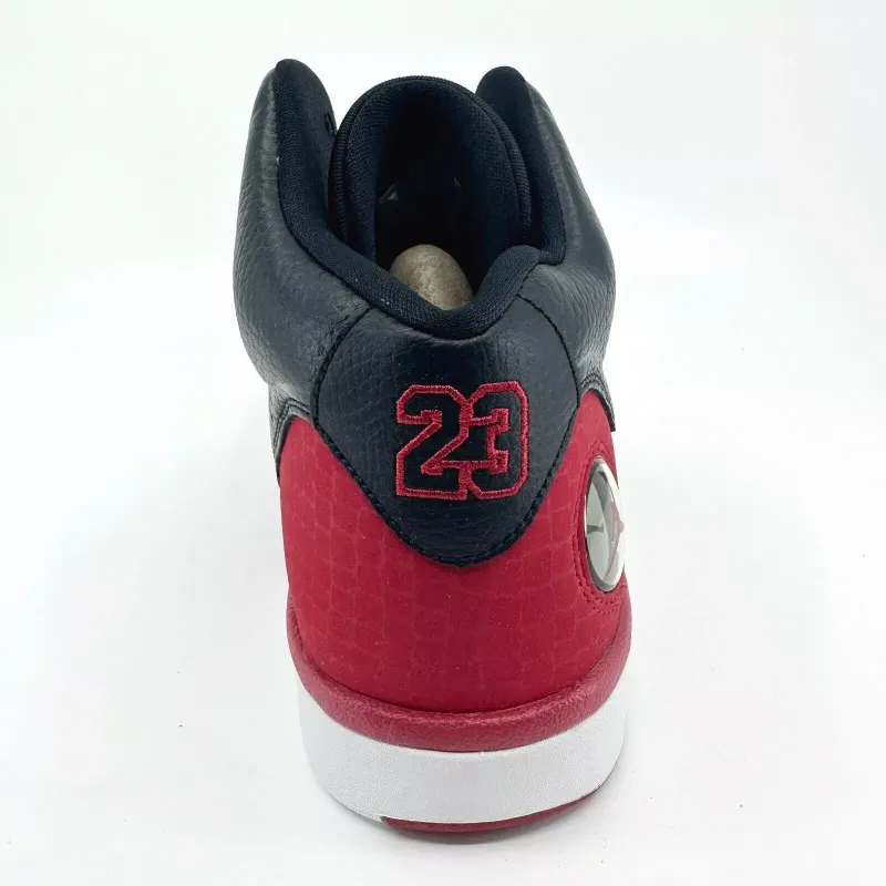 JORDAN Flight Tradition Black Gym Red White-4