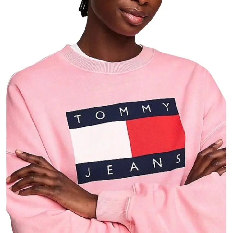 Tommy Hilfiger Sweatshirt Women's Pink-4