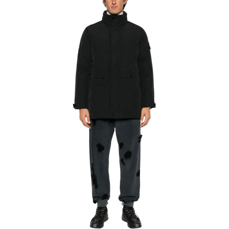 STONE ISLAND Jackets Coats Men's Black-8