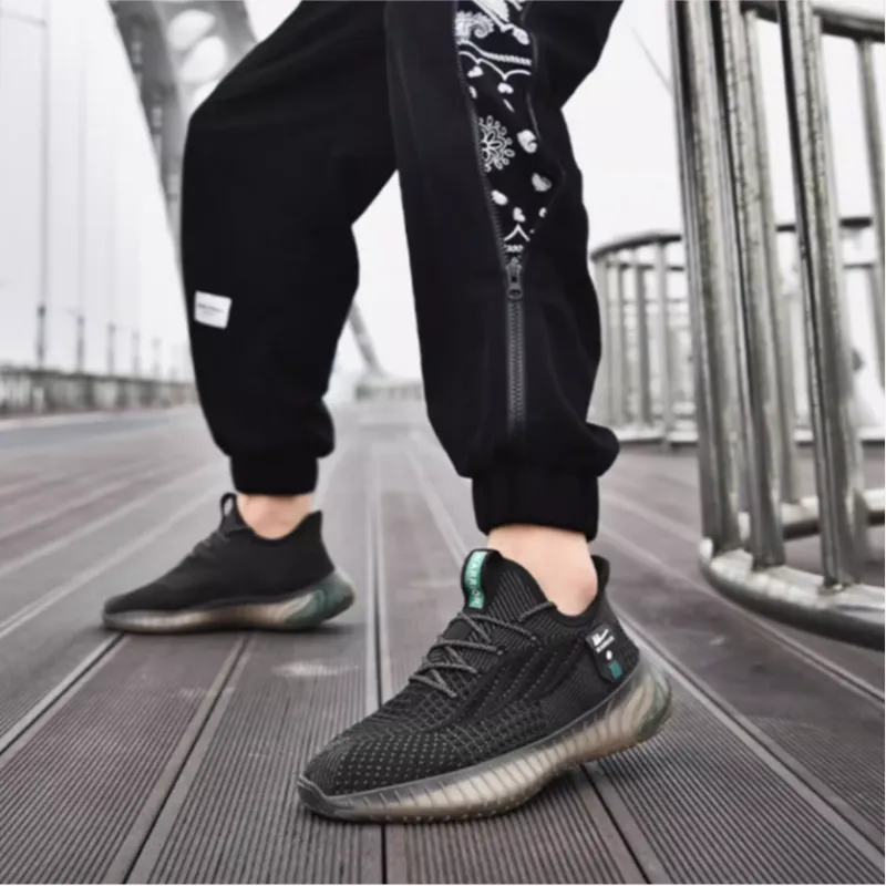 Warrior Abrasion Resistant Breathable Low Top Casual Shoes Men's Black Green-6