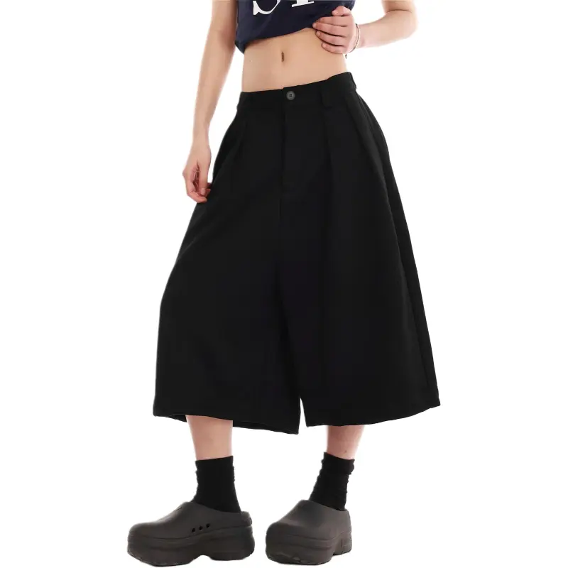 VINMUK Casual Shorts Women's Black-7