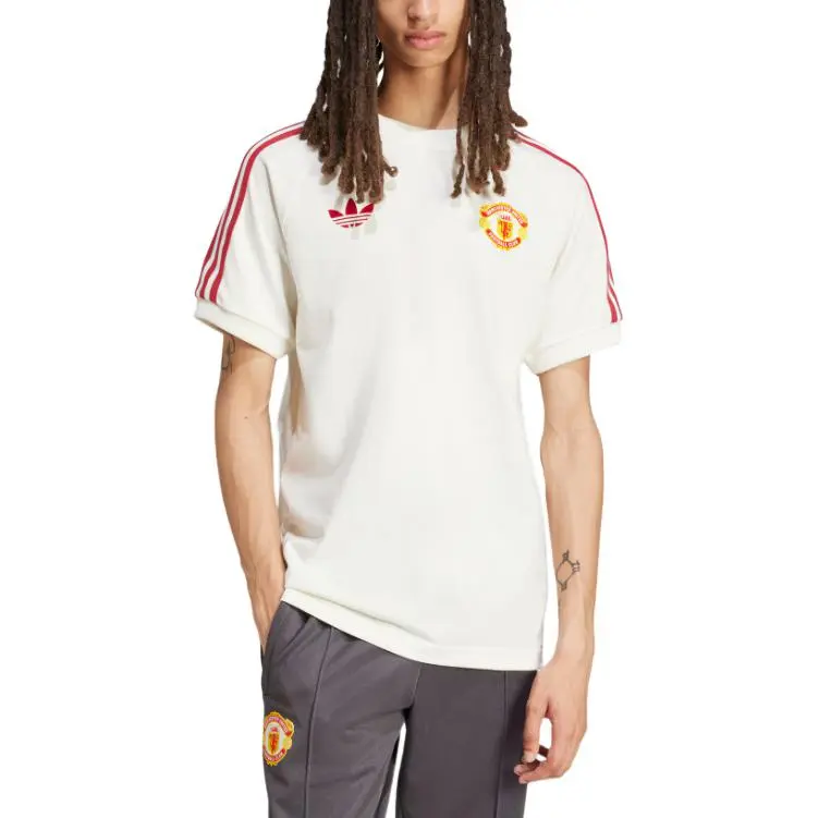 Adidas Manchester United Fc Og 3 Stripe T shirt-3
