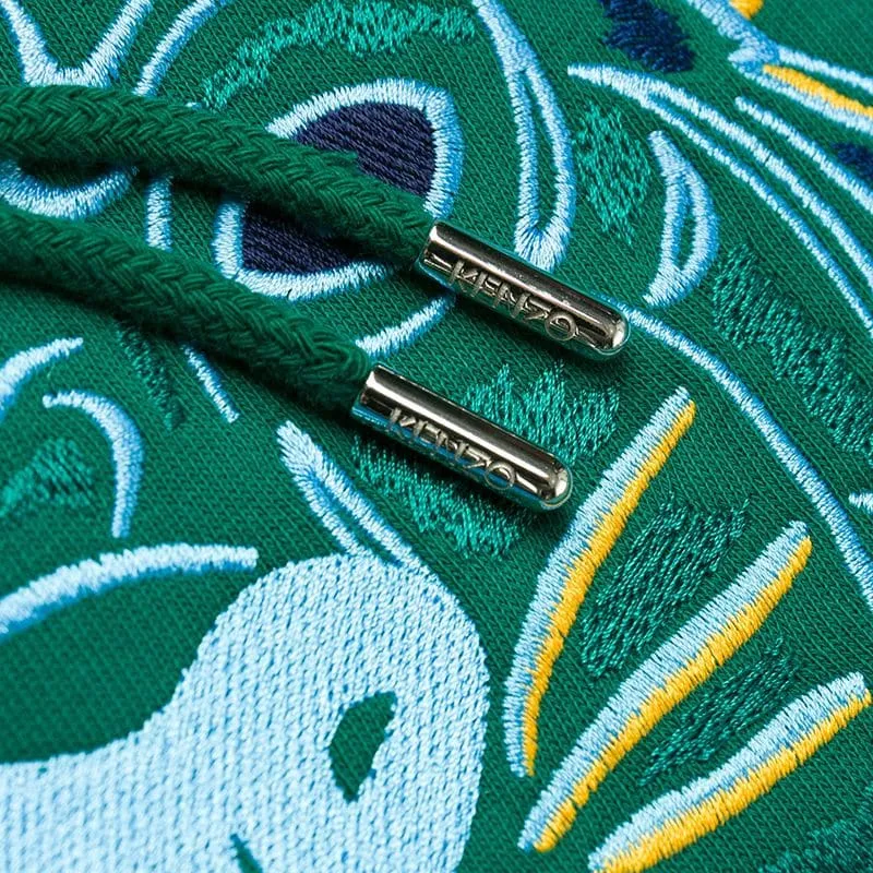 KENZO Sweatshirts Men Dark Green-4