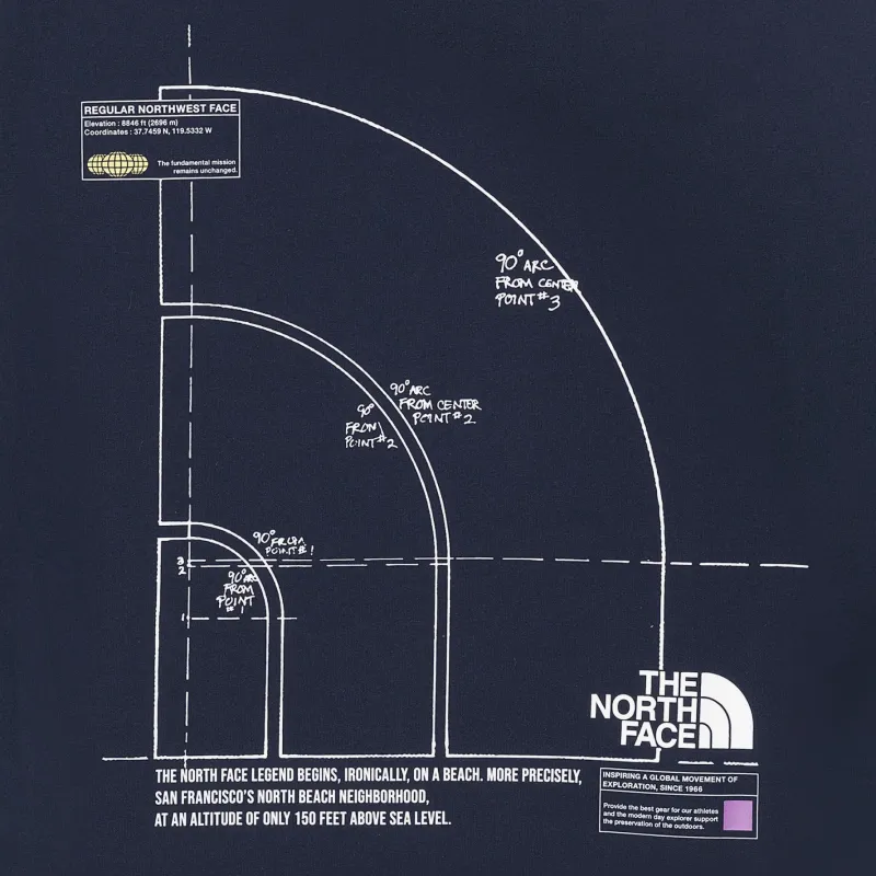 THE NORTH FACE T Shirt Men's Blue-2