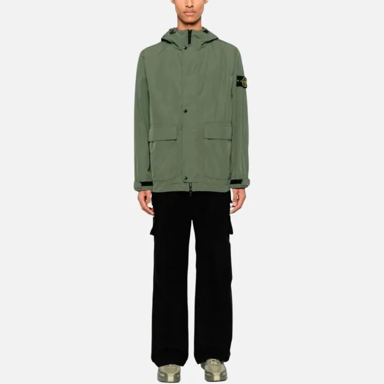 STONE ISLAND SS24 Jackets Coats Men's Army Green-4