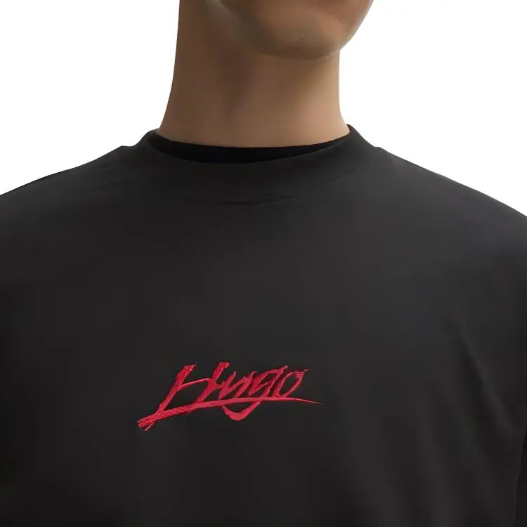 HUGO BOSS Logo print Relaxed fit T shirt-3