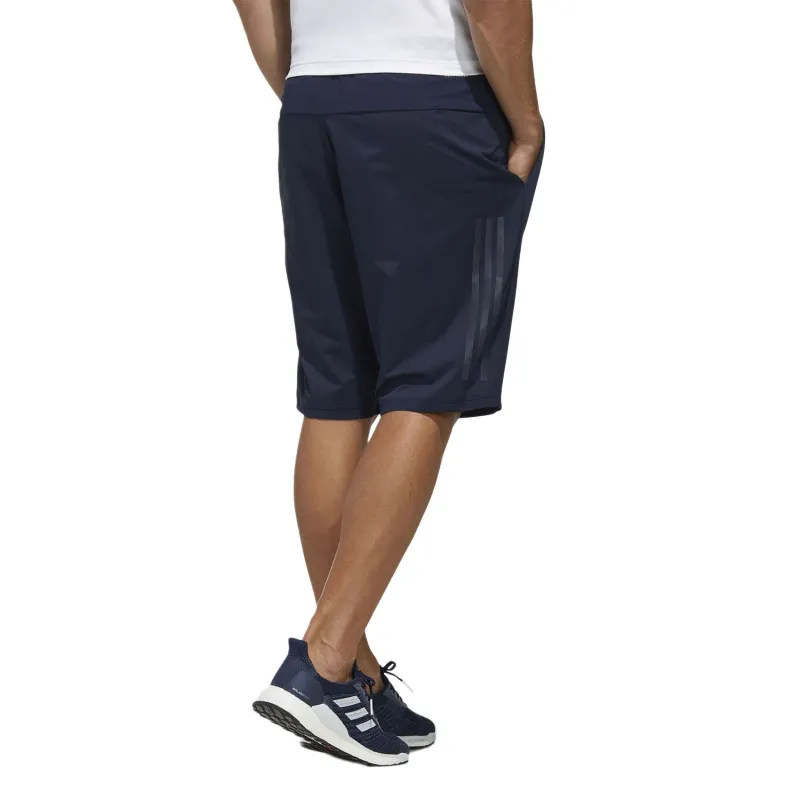 Adidas AEROREADY3 Stripes Casual Shorts Men's Navy Blue-3