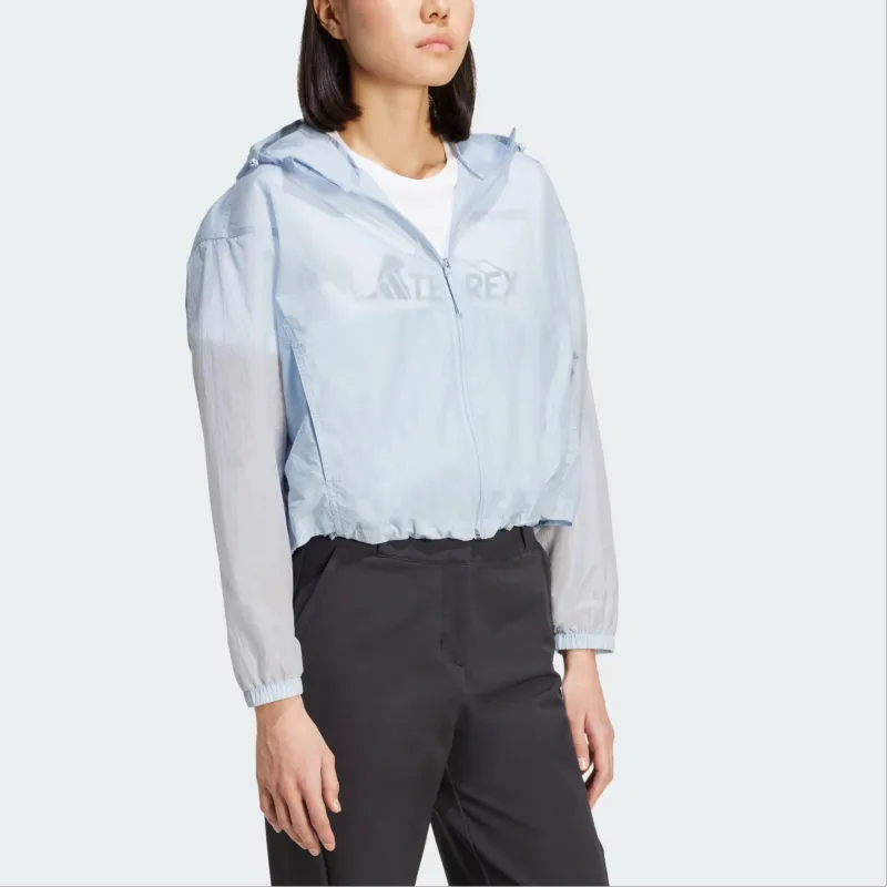 Adidas TerrexWIND.RDY MULTI TRANSITION Jacket Women's Blue-2