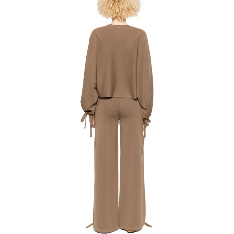 'S MAX MARA SS25 Sweater Women's Hu Tao Brown-2