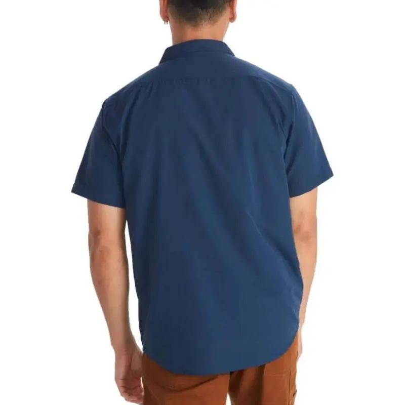 Marmot Shirts Men Marine Blue-1