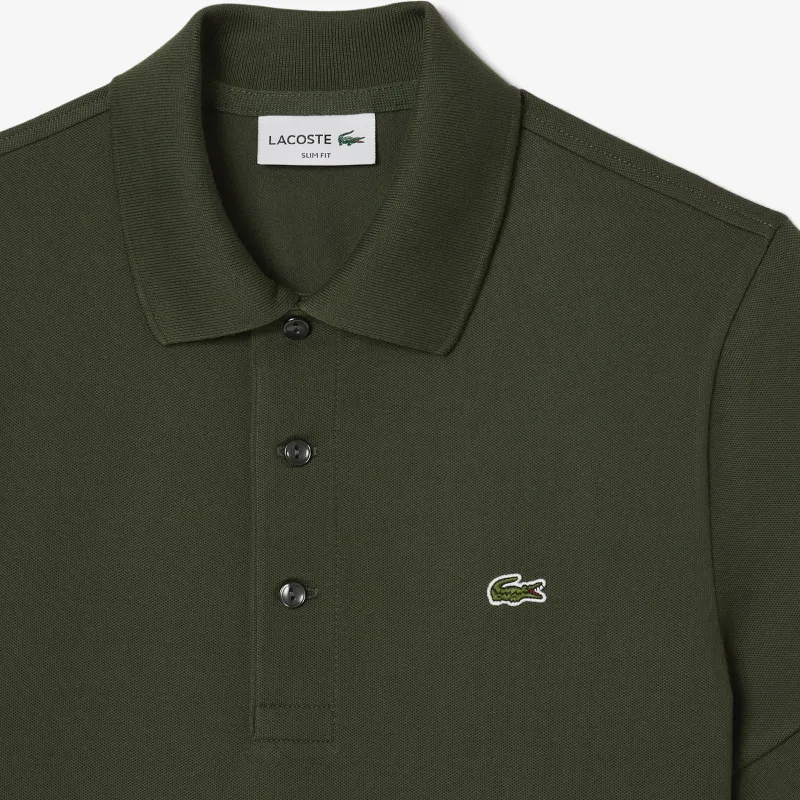 LACOSTE Polo Shirts Men Green-3