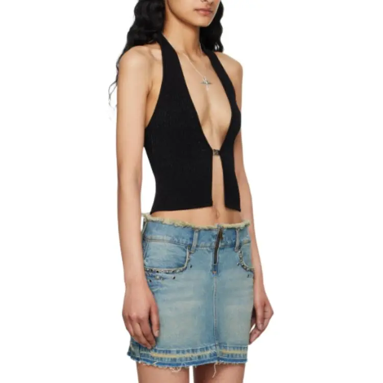 Misbhv Tank Tops Women's Black-2