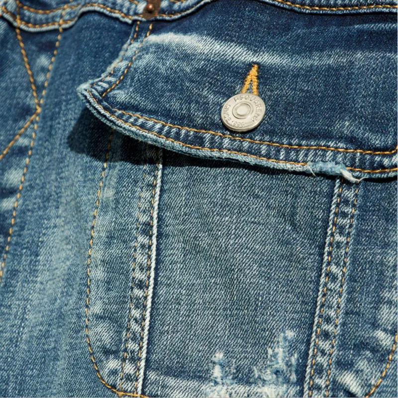 DSQUARED 2 Distressed Denim Jacket-4