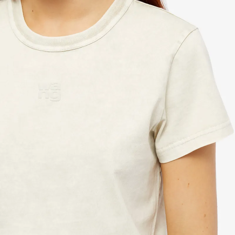 Alexander Wang SS24 T Shirt Women's Ice Gray-4