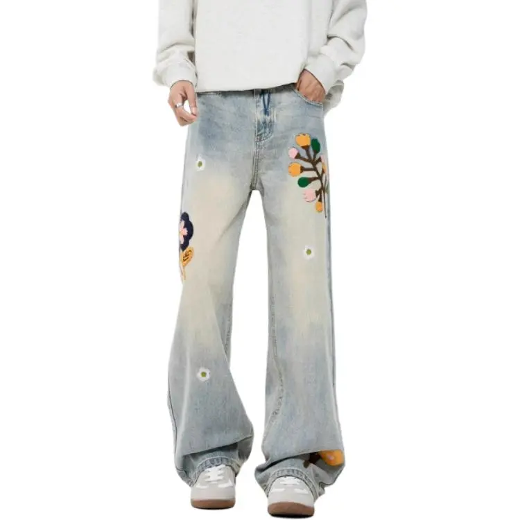 MGXEK Jeans Unisex Blue-1