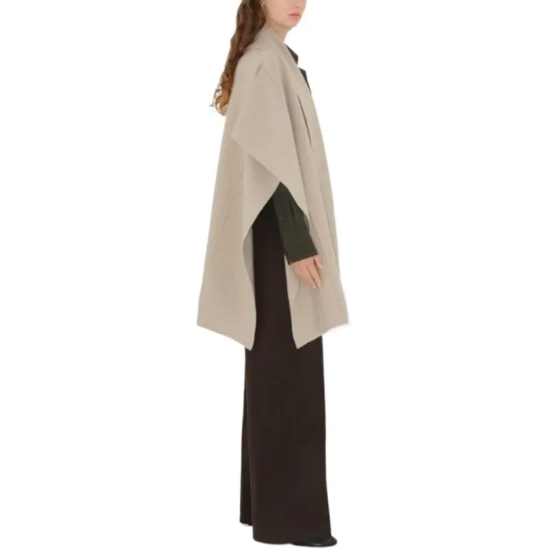Burberry FW24 Cloaks Women's Elm Tree Green-3
