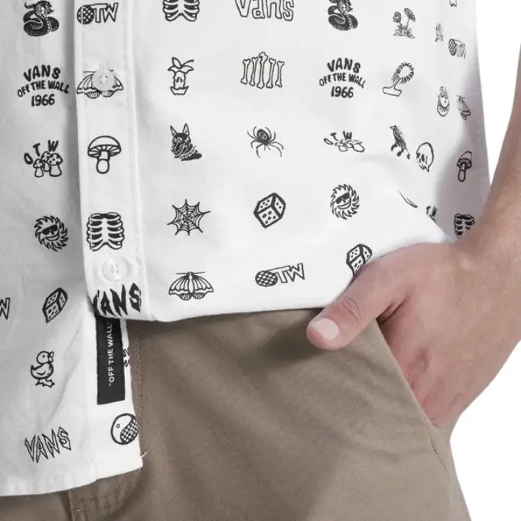 Vans Shirts Men White-4