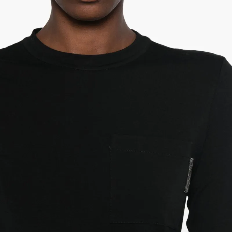 Brunello Cucinelli Chest pocket T shirtt-4