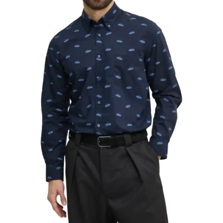 Hugo Sombrero print Cotton Shirt-2