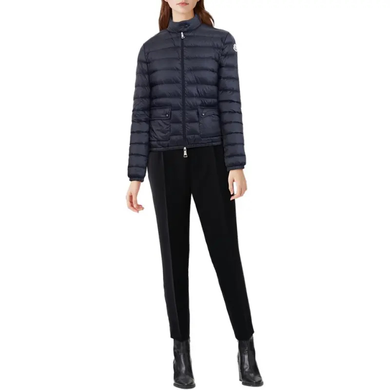 Moncler Down Jackets Women's Navy Blue-2