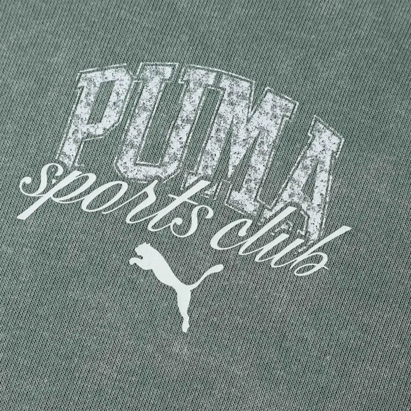 PUMA Hoodie PUMA CLASS WASHED TR Sweatshirt Men's Turquoise-3