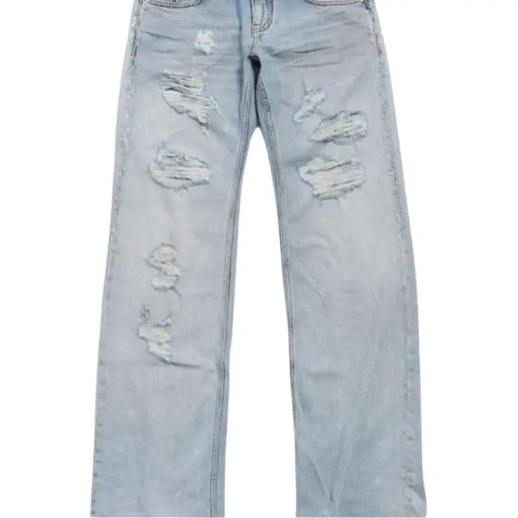 Balenciaga Jeans Slim Fit Women's Light Blue-2