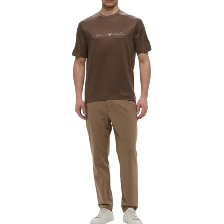 EMPORIO ARMANI Embroidered Logo T shirt-1