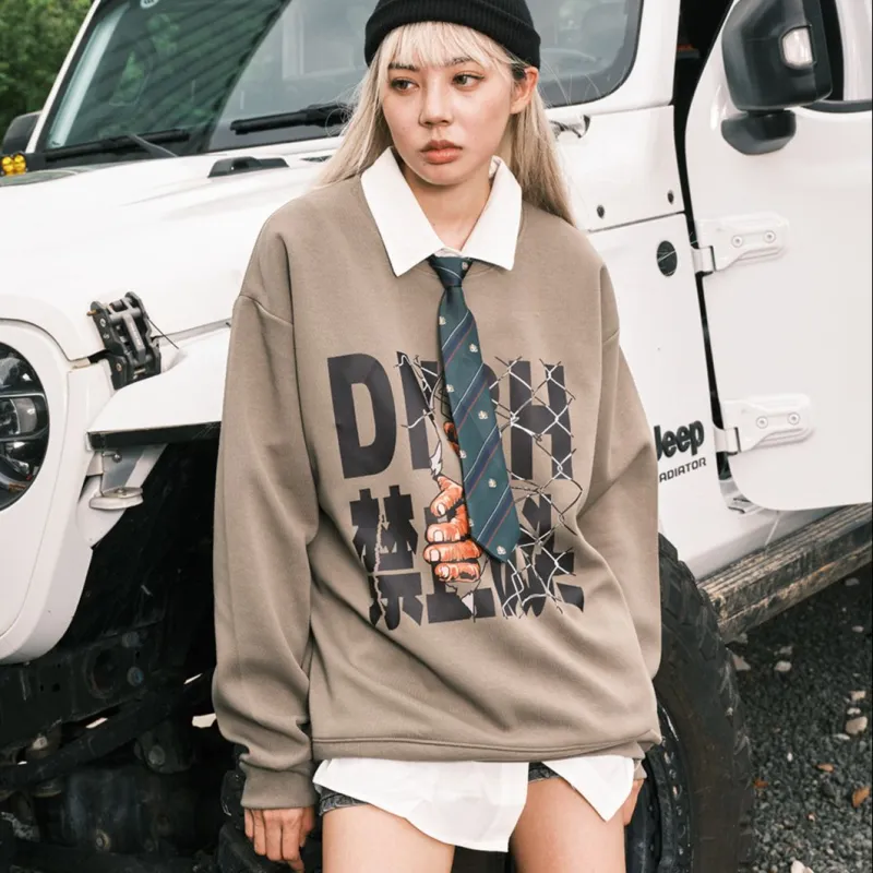 DNBH Crewneck Sweatshirt Unisex Multicolor Available-19