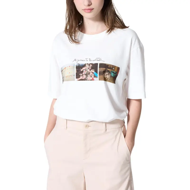 UNIQLO T Shirts Unisex White-2