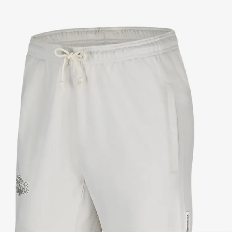 Nike x NBA Knitted Sports Pants Men's Ivory White-3