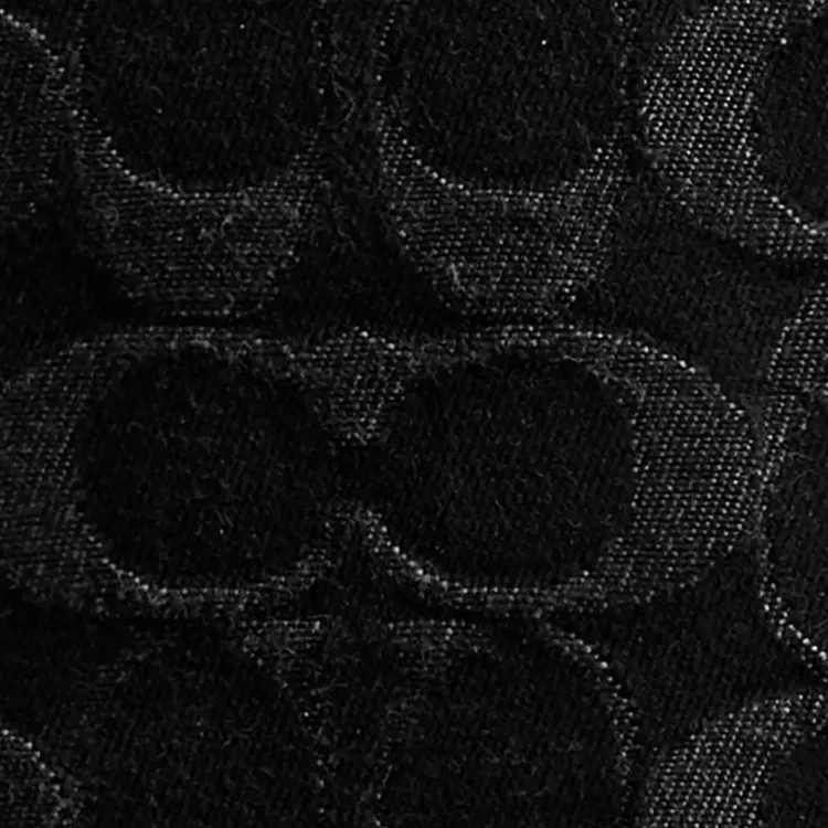 COACH Iconic Denim Sling Bag Trumpets Men's Black-3