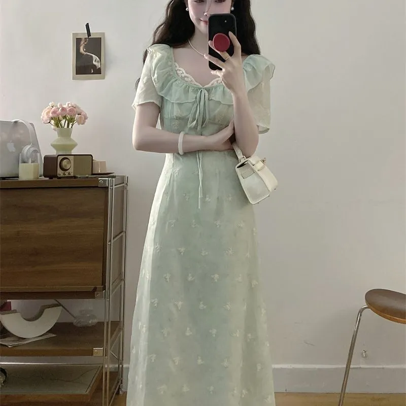 GULIANFEI Short Sleeved Dress Women's-3