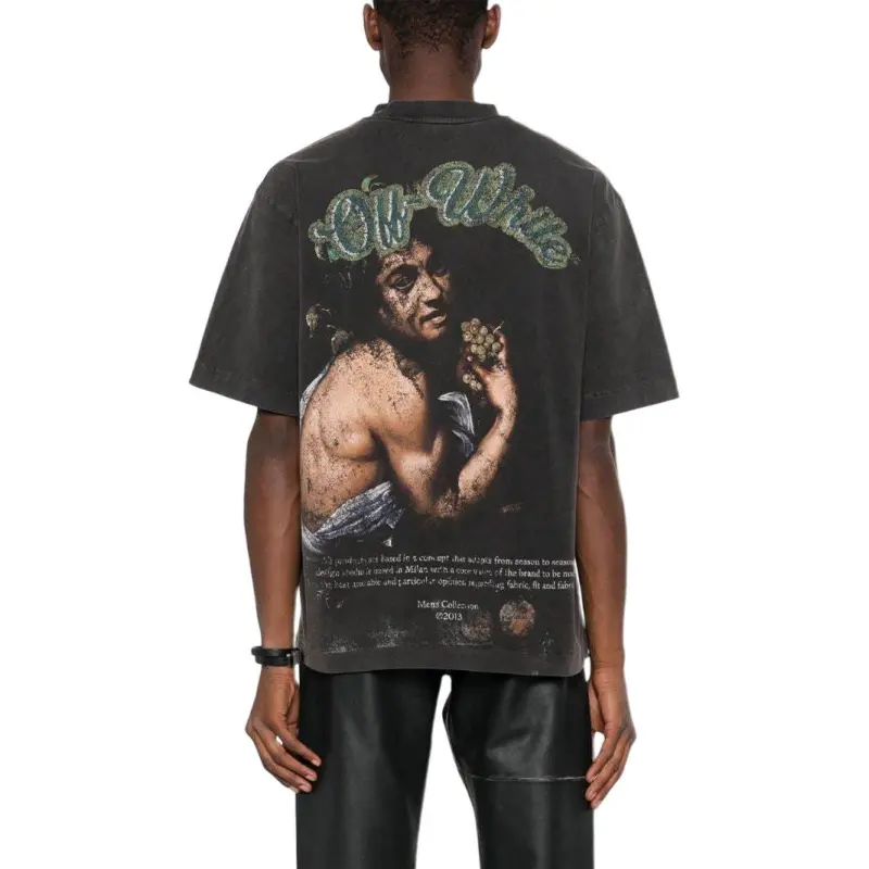 OFF WHITE Bacchus Skate Short Sleeve T Shirt-4