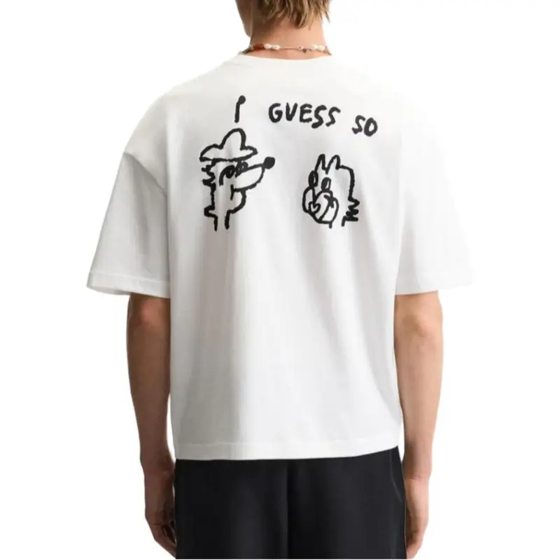 ZARA T Shirts Men White-3