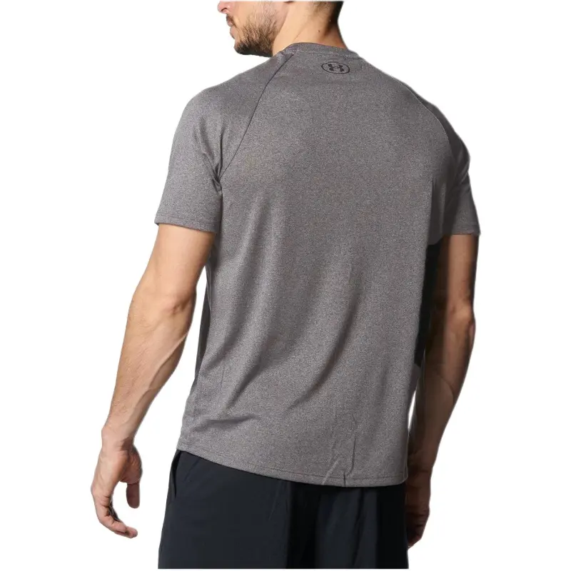 Under Armour T Shirt Men's Carbon Heather/Black-1
