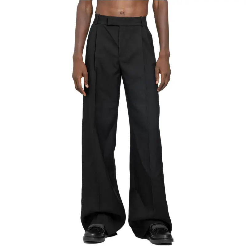 Alexander McQueen Wide Leg Tailored Trousers-2
